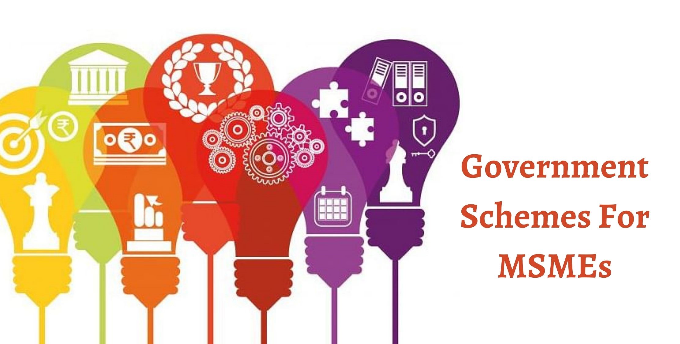 Schemes offered under MSME